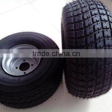 Pneumatic 15x600-6 lawn mowers wheel with CE