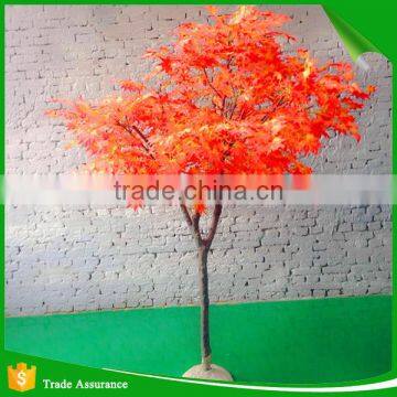 Red Mini Artificial Maple Tree for Landscaping