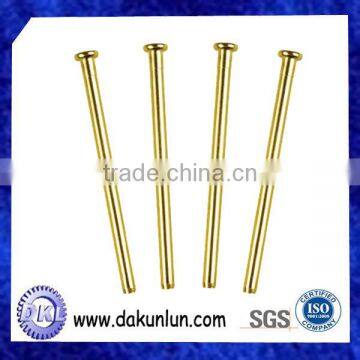 OEM Precision CNC Automatic Lathe Turning Brass Pins photo-2