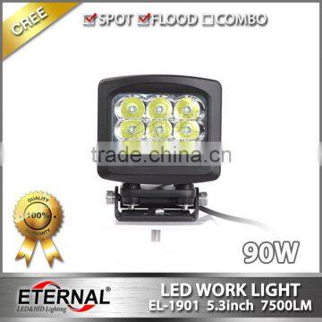 90W 5.3in 4x4 off-road ATV UTV SUV motorcycle automotive high power driving spot led work light