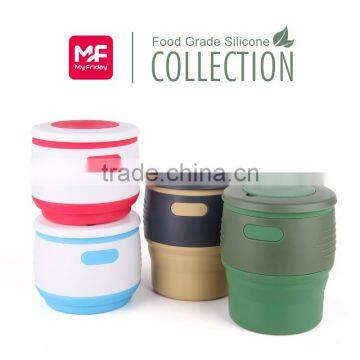 Reusable Foldable Travel Coffee Cup for Outdoor Camping and Hiking photo-3