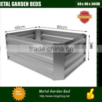 Galvanised Raised Garden Bed