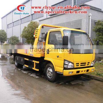 Japan small heavy duty truck for sale,3ton 4x2 wrecker tow truck