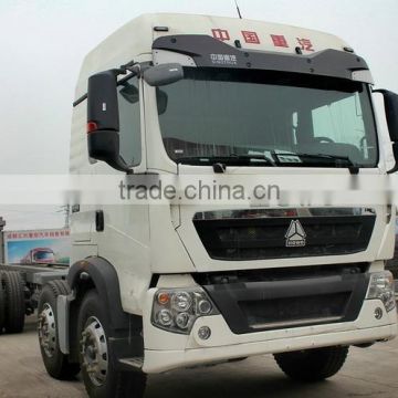 Howo T5G Panel Van Chassis 340HP 8X4 in Indonesia