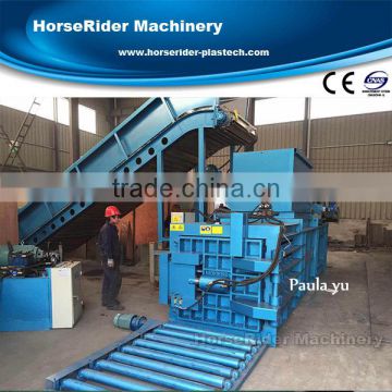 automatic hydraulic baler/pet bottle baler/cardboard baler horizontal baler automatic baler