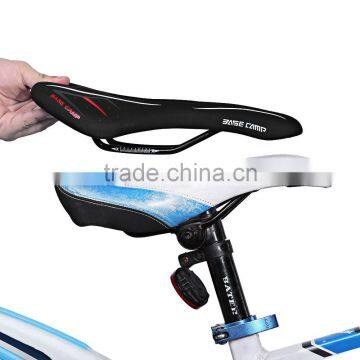 Basecamp Mountain Road Bicycle Front Prolong Saddle BMX Hollow Saddle MTB Seat Bike Equipment Imitation Leather photo-6