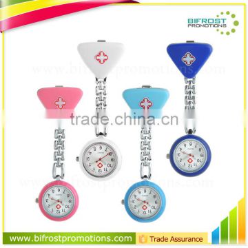 Triangle Shaped Hospital Promotions Nurse Metal Pocket Watch