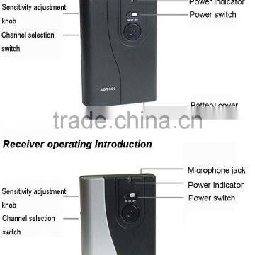 AG300 YUMO Batteries Wireless Simultaneous Interpretation System Tour Guide System photo-5