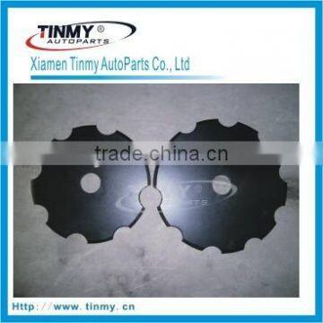 Agricultural harrow disc blades