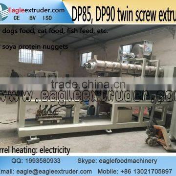 Jinan Eagle floating fish feed pellet extruding making machine