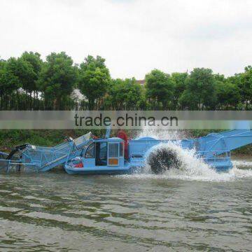 High quality Aquatic weed harvester/Garbage salvage ship/ Aquatic plants harvesting machinery