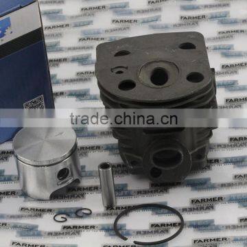 46MM ENGINE PARTS CHROME CYLINDER PISTON KITS FOR HUSQ 55 CHAIN SAW SPARE PARTS