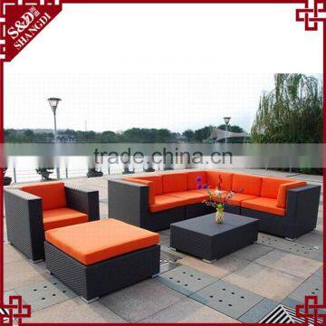 S&D 2016 Wholesale Synthetic Rattan Furniture Garden Sofa Outdoor Furniture photo-2