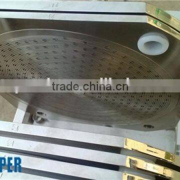 Mini Plate and Frame Press Filter ,thread-like Structure Plate Filter in Stainless Steel Material photo-3