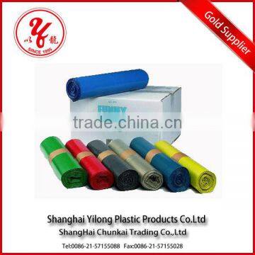 LDPE drawstring trash bag