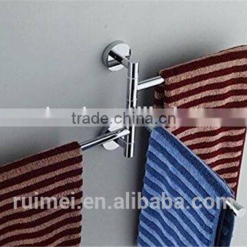 Stainless Steel Wall With Folding Towel Rack photo-3