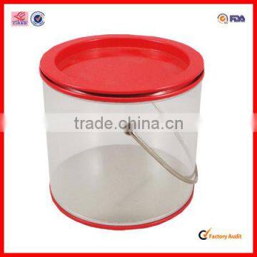 decorate lowest price promotional pvc tin can