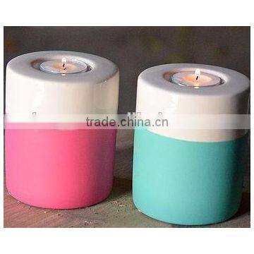 Colour Dipped Tea Light Holder photo-2