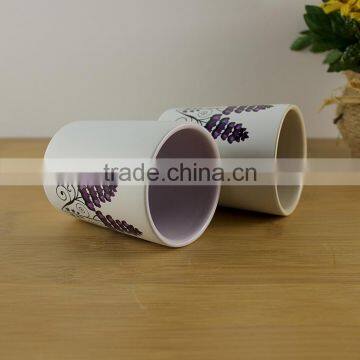 High Quality Ceramic Round Candle Holder for Christmas photo-3