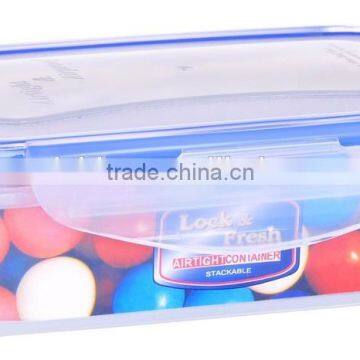 500ml food grade plastic kitchen containers/storage airtight container/plastic airtight containers/airtight plastic storage box