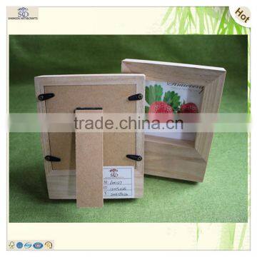 Custom Thick Window Shape Wood Picture Photo Frame photo-4