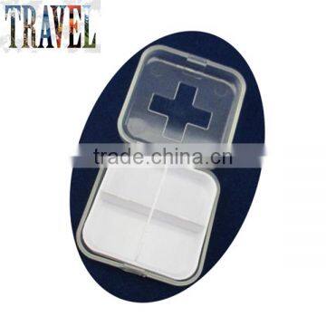 Custom Logo Promotional Plastic Travel Pill Container Travel Pill Box photo-3