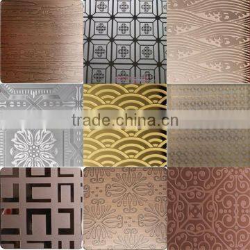 304 4x8 Stainless Steel Interior Wall Decorative Panel photo-4