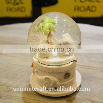 Imitation Stones Frosted Elephant Figurine Funny Animal Snow Globes photo-2