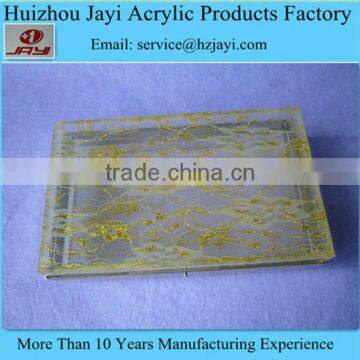 Girls Lace Acrylic Jewelry Box photo-2