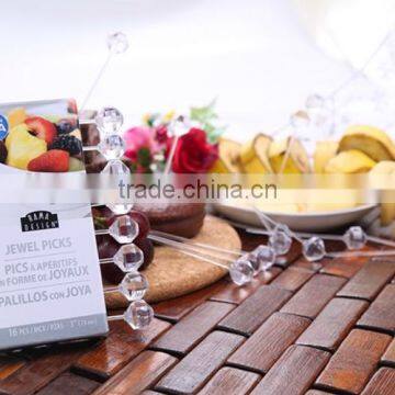Wholesale Plastic PS Hight Quality Eco-friendly Dessert Cake Fruit Fork photo-4