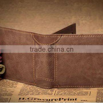 Full Grain Leather Money Clip Wallet With High Quality RFID Blocker Slim Bifold Credit Card Holder photo-6