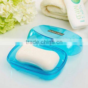 2016 Wholesale Plastic Square Transparent Soap Box Bathroom Soap Box Soap Dish Plastic photo-2