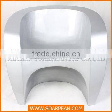 Modern Appearance Special Fiberglass Low Arm Dining Chair photo-5