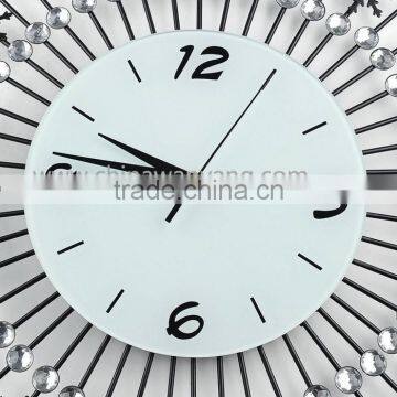 China Supplier Snow Shaped Beautiful Decorative Clock Wall Clock photo-3