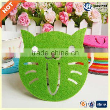 customised felt pad coasters drinks mats with Factory Price