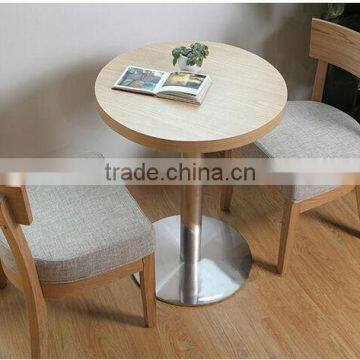 bent wood cafe chair with round table