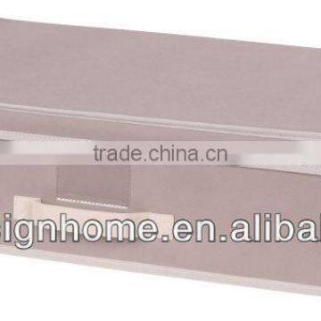 GREY COLOR NON-WOVEN FOLDING UNDERBED STORAGE