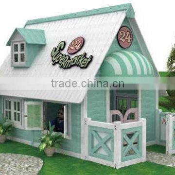 Hot Popular Sale Garden Kids Play Toy Tree House Kids Play House Outdoor Playhouse Cover (A-19307) photo-5