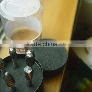 6mm 1/4 inch shank tungsten carbide rotary burrs