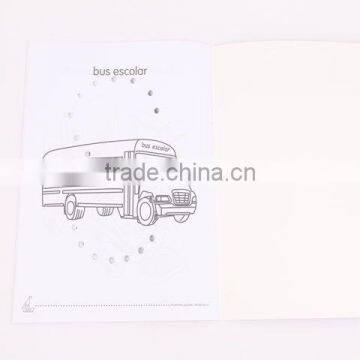 24 Pages Drawing Book of Transports (Spanish) photo-4