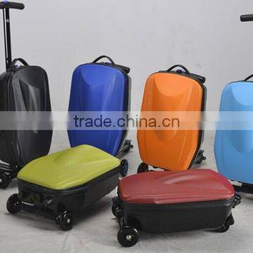 New Suitcases, Scooter Suitcase, Luggage Trolley Handle for Adult photo-2