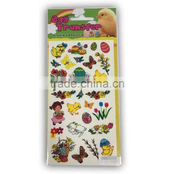 Egg Transfer- Water Transfer, Water Transfer Sticker, Easter Holiday Egg Transfer Sticker