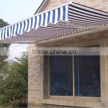 High quality outdoor acrylic fabric for No-cassette awning (manual)