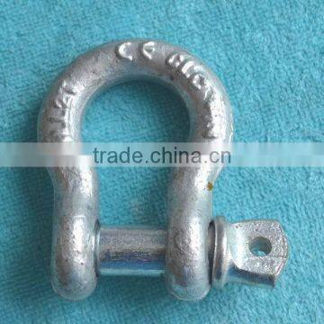 D shackle for anchor chain