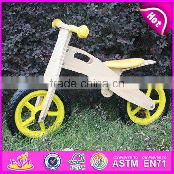 2016 Wholesale Cheap Kids Wooden Bike Bicycle,top Fashion Child Wooden Bike Bicycle W16C134 photo-4