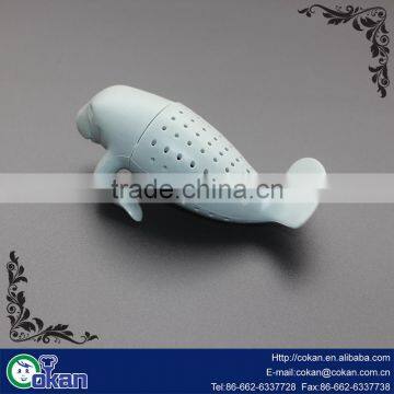 100% Food Grade Silicone Manatee Tea Infuser Strainer photo-3