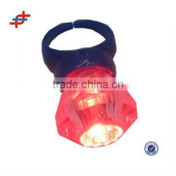 Diamond Flashlight Plastic Ring