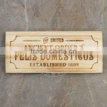Wooden Name Plaque photo-2