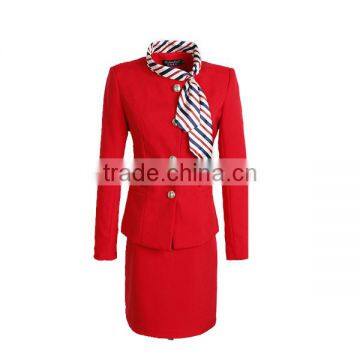 Airport Air Airline Asia Hostess Uniform For Womans Stewardess photo-2