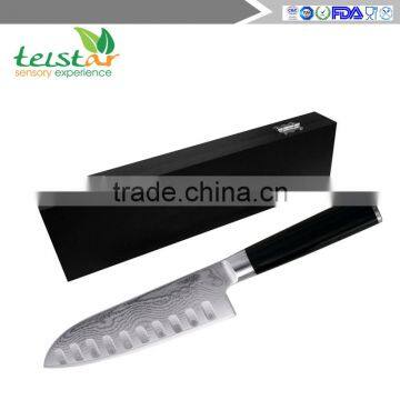 Santoku Knife 7 Inch - Professional Japanese & Damascus Chef Knife Razor Sharp VG10 Stainless Steel Blade photo-6